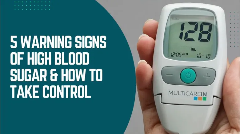 5 Warning signs of High Blood Pressure and How to take control