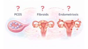 PCOS, Fibroids, and Endometriosis_ Simple Explanations for Complex Conditions