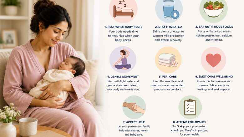 Postpartum Recovery Tips for New Mothers